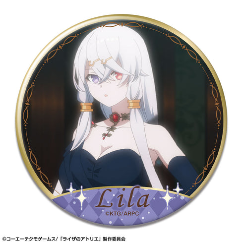 『ライザのアトリエ』缶バッジ デザイン19(リラ・ディザイアス/A)