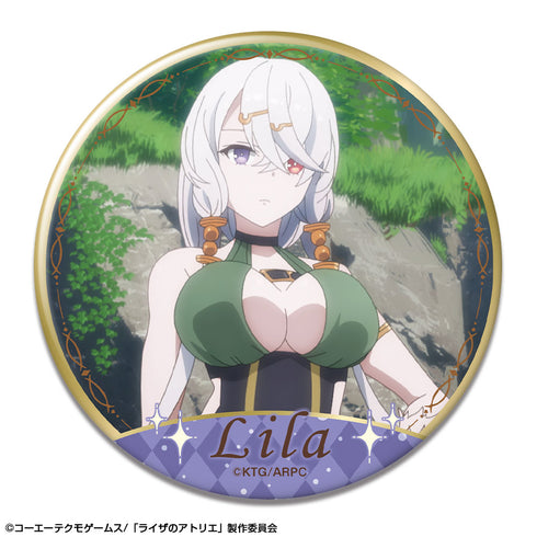 『ライザのアトリエ』缶バッジ デザイン20(リラ・ディザイアス/B)