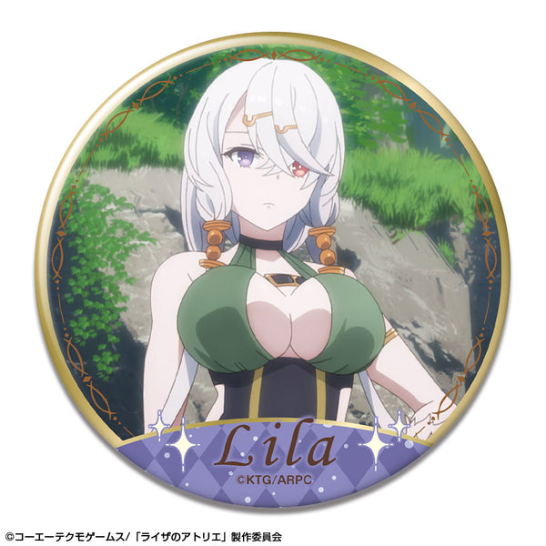 『ライザのアトリエ』缶バッジ デザイン20(リラ・ディザイアス/B)
