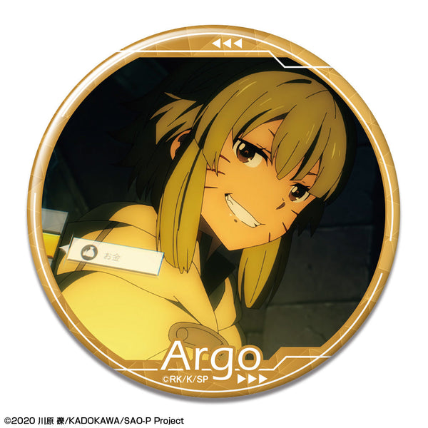 『ソードアート・オンライン -プログレッシブ- 冥き夕闇のスケルツォ』缶バッジ デザイン18(アルゴ/C)【202403再販】