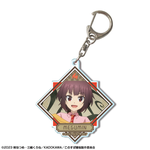 『この素晴らしい世界に爆焔を!』アクリルキーホルダー デザイン01(めぐみん/A)