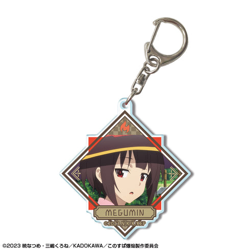 『この素晴らしい世界に爆焔を!』アクリルキーホルダー デザイン06(めぐみん/F)