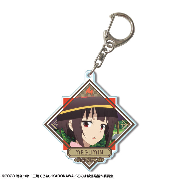 『この素晴らしい世界に爆焔を!』アクリルキーホルダー デザイン06(めぐみん/F)