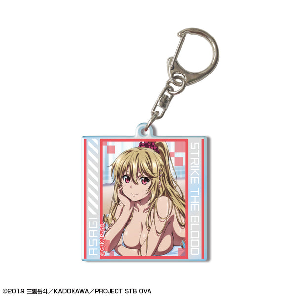 『ストライク・ザ・ブラッドFINAL』アクリルキーホルダー デザイン07 (藍羽浅葱/D)【202405再販】