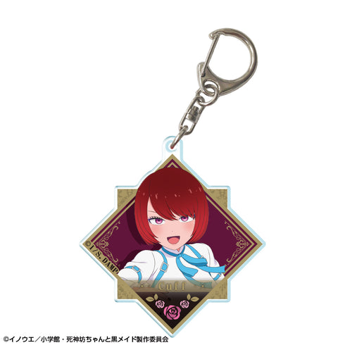 『死神坊ちゃんと黒メイド』アクリルキーホルダー デザイン05(カフ/A)