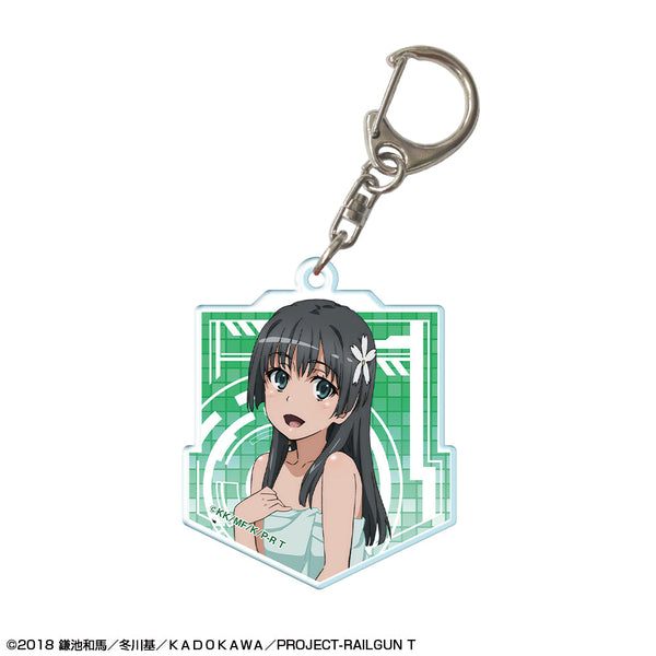 『とある科学の超電磁砲T』アクリルキーホルダー デザイン04(佐天涙子)【202404再販】