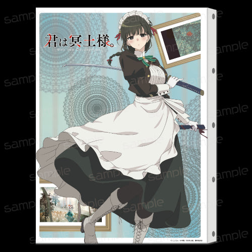 『君は冥土様。』描き下ろし キャンバスアート【雪(メイド服)】【202506再販】