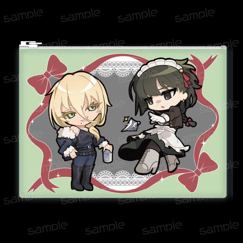 『君は冥土様。』クリアポーチ【雪&グレイス】