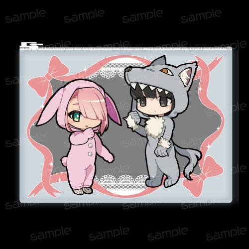 『君は冥土様。』クリアポーチ【雪&ナカ B】