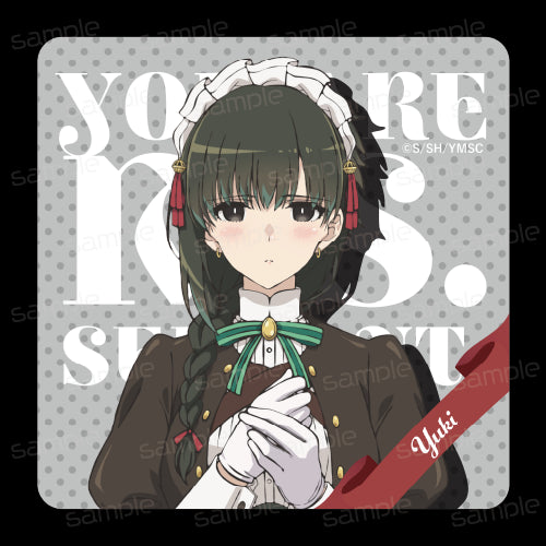 『君は冥土様。』ラバーマットコースター【雪 A】