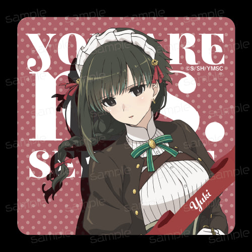 『君は冥土様。』ラバーマットコースター【雪 B】