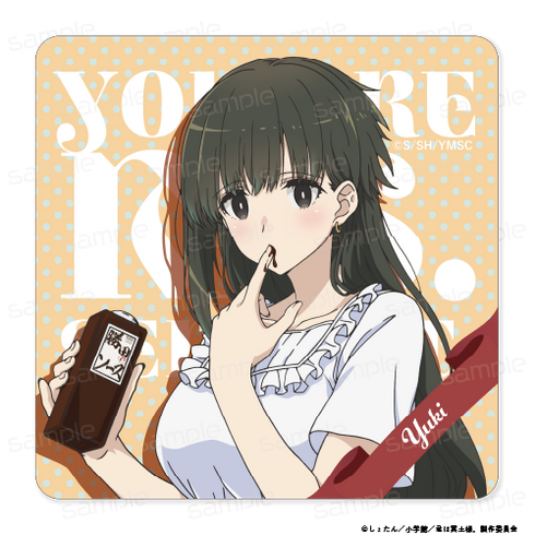 『君は冥土様。』ラバーマットコースター【雪 C】