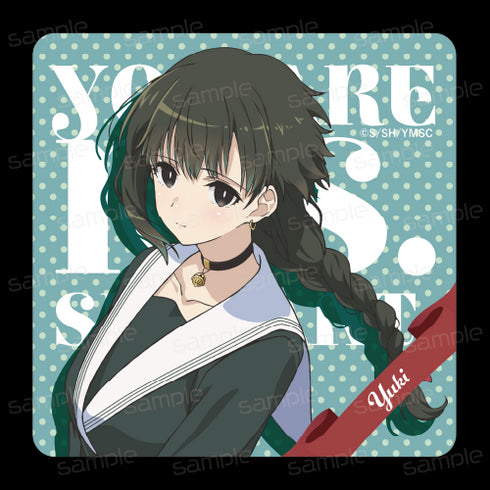 『君は冥土様。』ラバーマットコースター【雪 D】