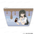 『君は冥土様。』合皮舟形ポーチ【雪 B】