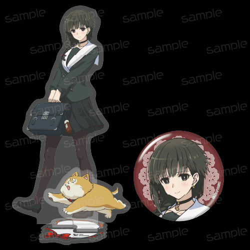 『君は冥土様。』描き下ろし アクリルスタンド&缶バッジセット【雪&あげもち太郎】【202506再販】