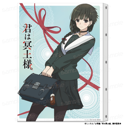 『君は冥土様。』描き下ろし キャンバスアート【雪(制服)】