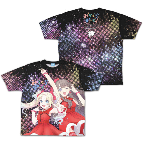 『蓮ノ空女学院スクールアイドルクラブ』みらくらぱーく! 両面フルグラフィックTシャツ【202406再販】