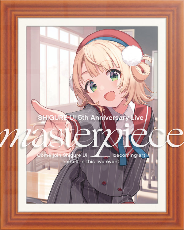 【Blu-ray】しぐれうい/SHIGURE UI 5th Anniversary Live “masterpiece” Blu-ray【初回限定版】