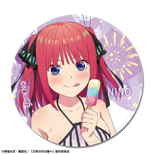 『五等分の花嫁∽』レザーバッジ デザイン07(中野二乃/水着)【202405再販】