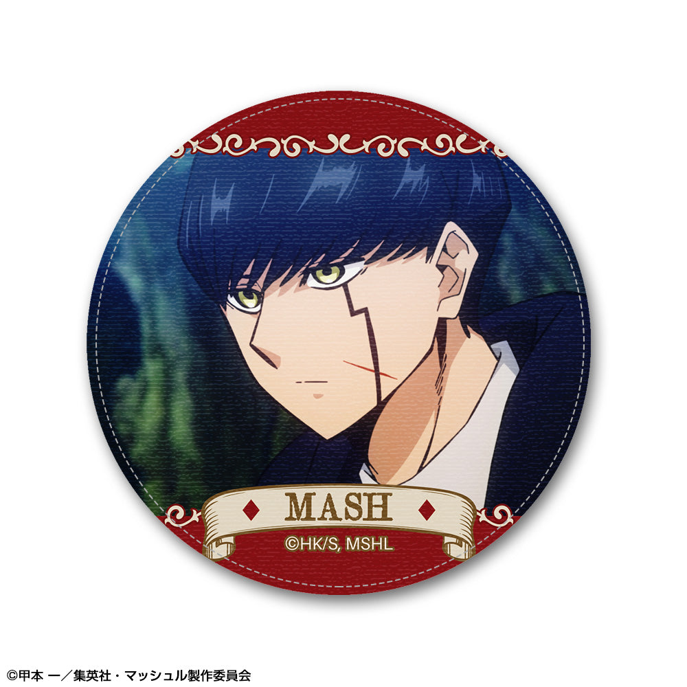 マッシュル-MASHLE-』レザーバッジ デザイン03(マッシュ・バーンデッド 