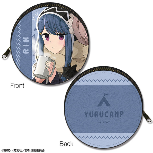 『ゆるキャン△』まるっとレザーケース Ver.4 デザイン02(志摩リン)【202404再販】