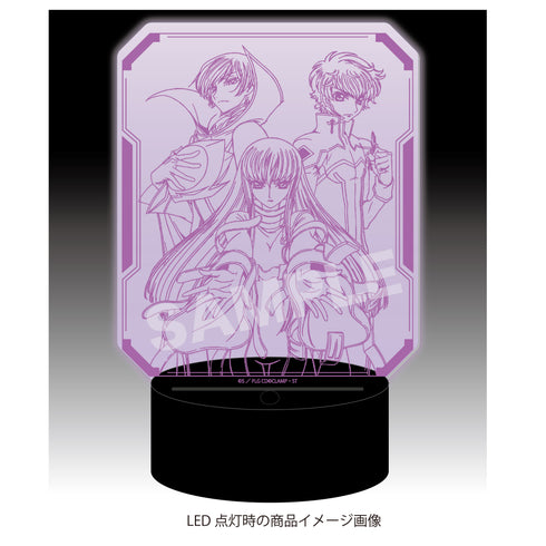 『コードギアス 反逆のルルーシュ』LEDビッグアクリルスタンド /01 集合【202510再販】