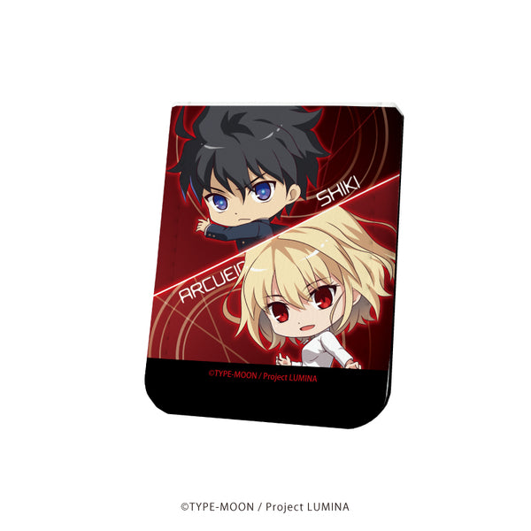 《MELTY BLOOD: TYPE LUMINA》皮革便签本 01/志贵&阿尔克耶德(迷你角色插画)