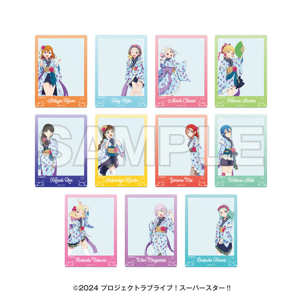 『ラブライブ!スーパースター!!』湯めぐりタイム with Liella! トレーディングスナップ風フォトクリアカード(11種入りBOX)
