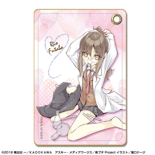 『青春ブタ野郎はバニーガール先輩の夢を見ない』 レザーパスケース デザイン03(双葉理央)【202403再販】