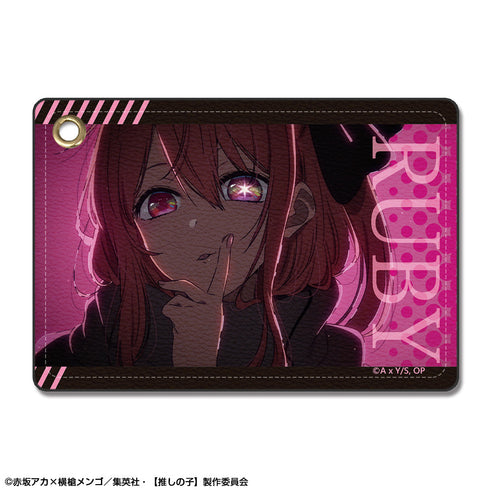 『【推しの子】』レザーパスケース デザイン03(ルビー)【202405再販】