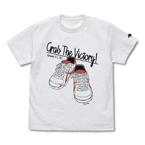 『ハイキュー!! TO THE TOP』日向翔陽シューズ Tシャツ WHITE【202405再販】