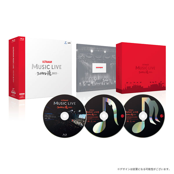 【Blu-ray】ULTRAMAN MUSIC LIVE ~ウルトラマン魂2023~(Blu-ray+2CD)