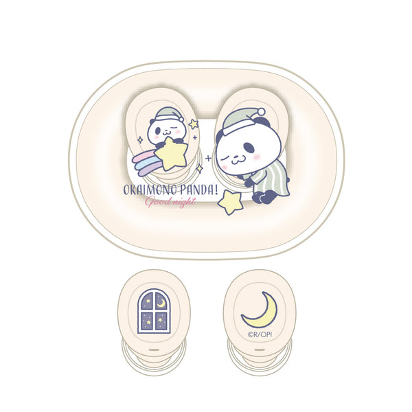 『お買いものパンダ』完全ワイヤレスクリアステレオイヤホン Good night