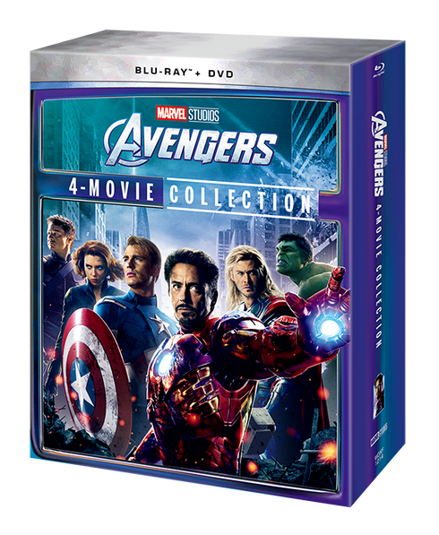 【Blu-ray/DVD】アベンジャーズ:4ムービー・コレクション(ブルーレイ + DVD)