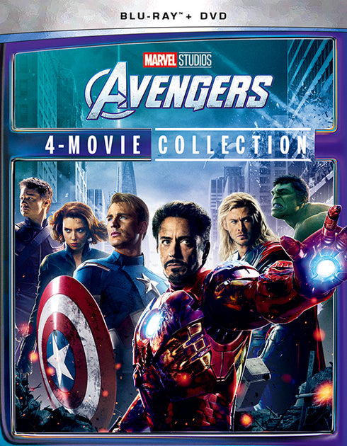 【Blu-ray/DVD】アベンジャーズ:4ムービー・コレクション(ブルーレイ + DVD)