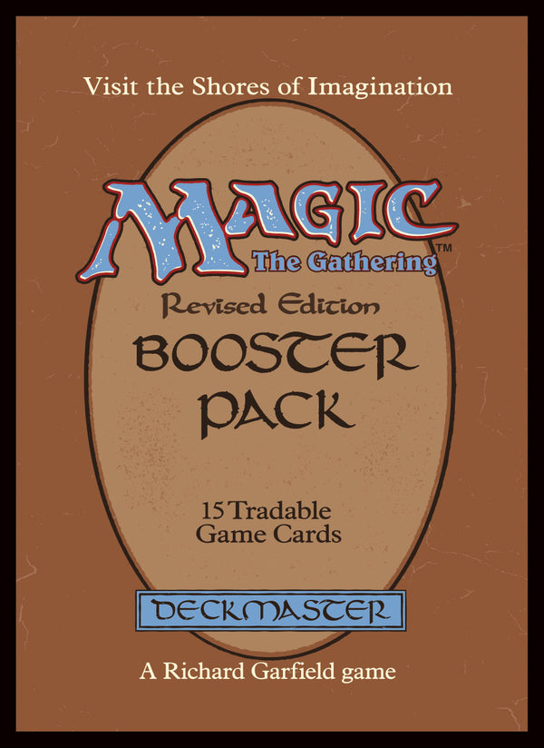 "Magic: The Gathering" Player Card Sleeves MTGS-1003 RETRO CORE "Revised" (Re-reissue)