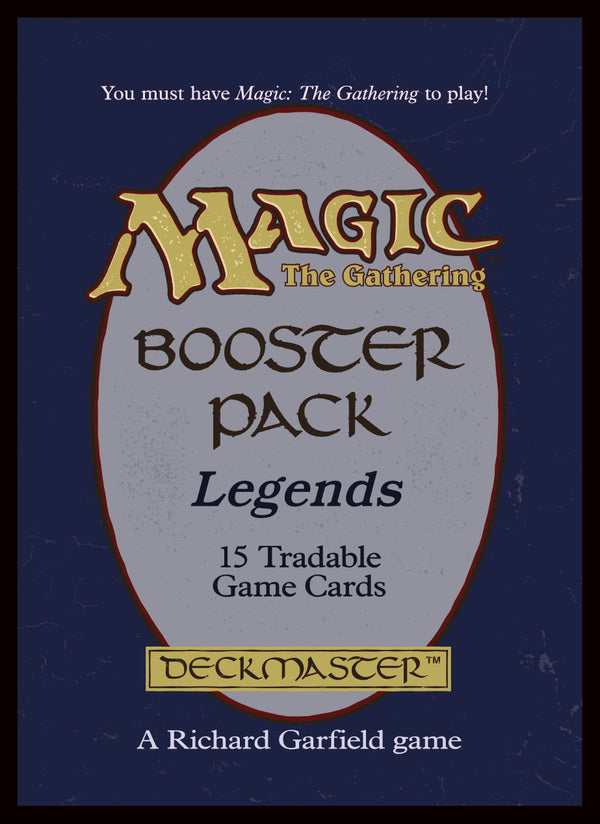 "Magic: The Gathering" Player Card Sleeves MTGS-1004 RETRO CORE "Legend" (Re-reissue)