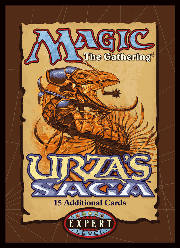 "Magic: The Gathering" Player Card Sleeves MTGS-1009 RETRO CORE "Urza's Saga" (Re-reprint Edition)