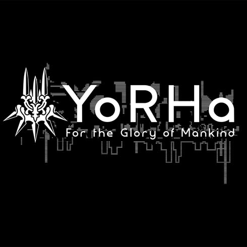 『NieR:Automata Ver1.1a』ヨルハ部隊 Tシャツ BLACK