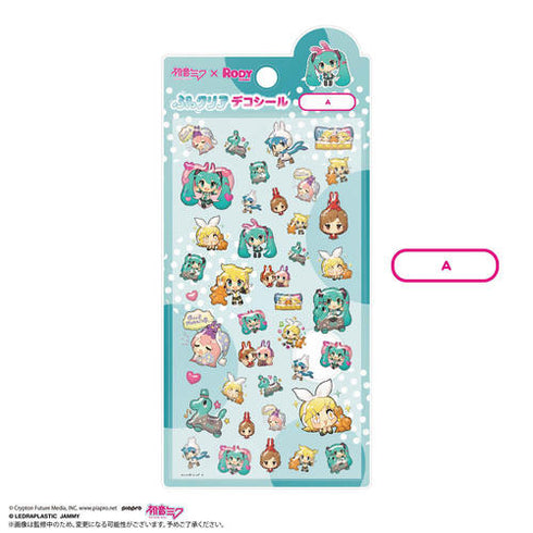 『初音ミク』×RODY ぷっクリアデコシール A