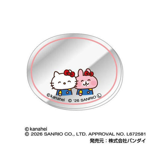『サンリオキャラクターズ』コレクションミラーステッカー カナヘイの小動物×サンリオキャラクターズ BOX