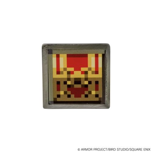 『ドラゴンクエスト』ドットフィールド ピンバッチ たからばこ