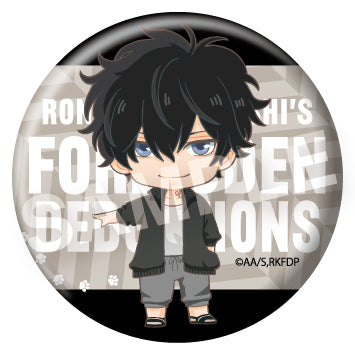 『鴨乃橋ロンの禁断推理』えふぉるめ 缶バッジ BOX