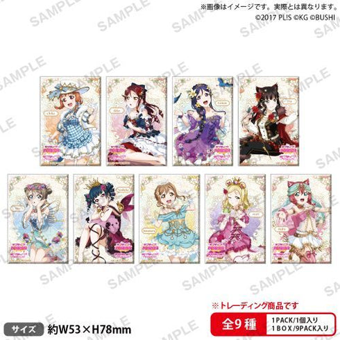 『ラブライブ!スクールアイドルフェスティバル』しかくいホログラム缶バッジコレクション Aqours おとぎ話 Ver. BOX