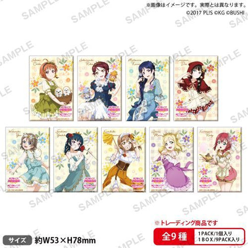 『ラブライブ!スクールアイドルフェスティバル』しかくい缶バッジコレクション Aqours おとぎ話 Ver. BOX