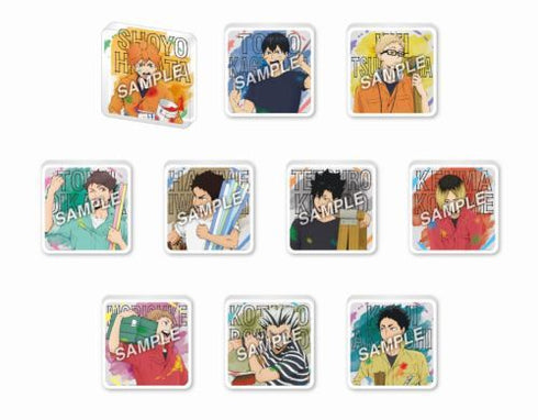 『ハイキュー!!』ペイントスーツ トレーディング アクリルブロック BOX