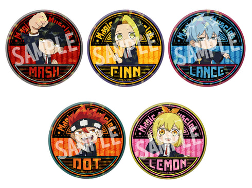 『マッシュル-MASHLE-』トレーディングホログラム缶バッジ Normal ver.(全5種)BOX