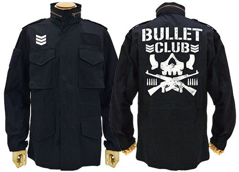 《新日本职业摔角》 BULLET CLUB M-65夹克/黑色【2024年5月再版】