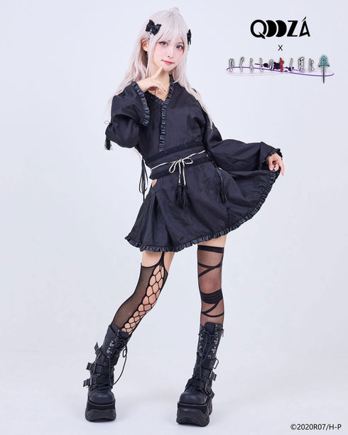 『ひぐらしのなく頃に卒』× QOOZA / 古手梨花ワンピース