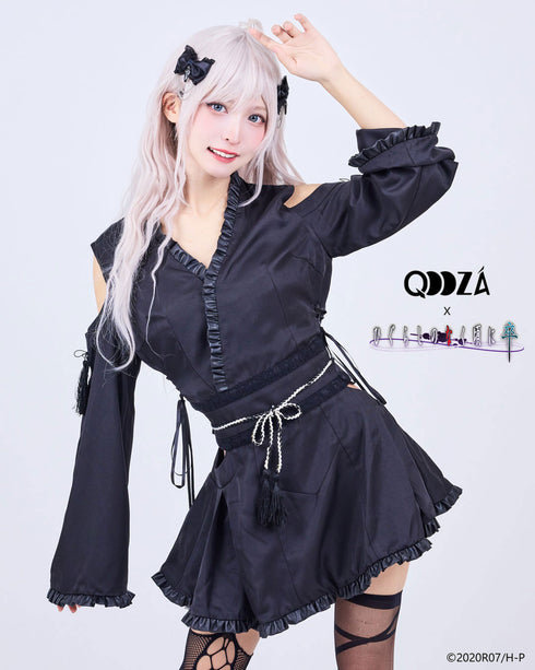 『ひぐらしのなく頃に卒』× QOOZA / 古手梨花ワンピース